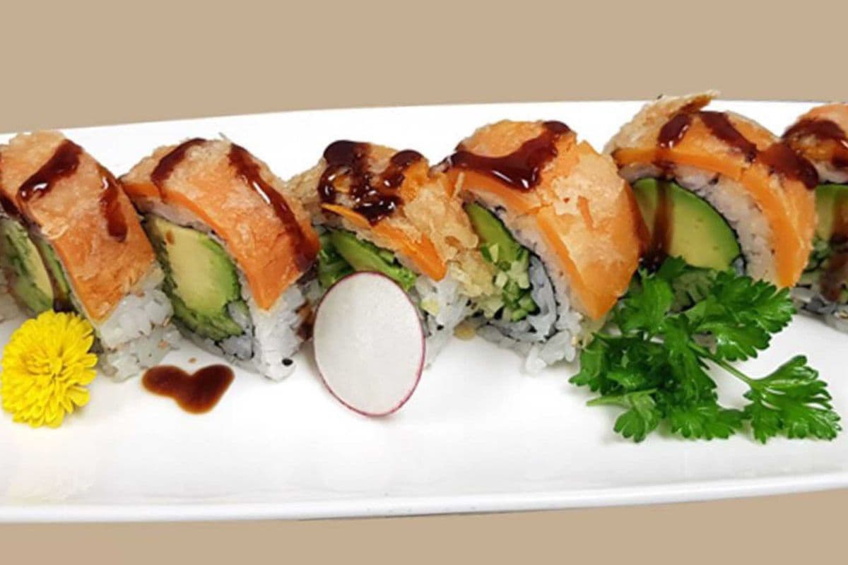 Yam Tempura Dragon Roll