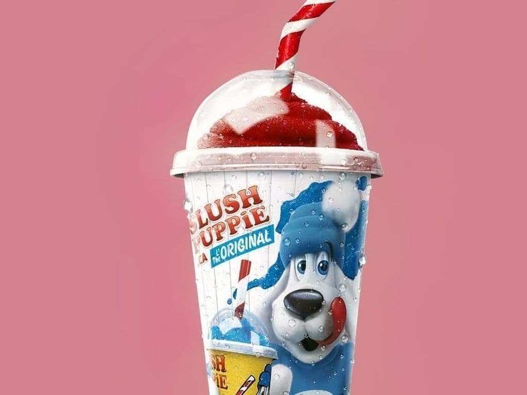 Medium Tropical Punch Slush Puppie