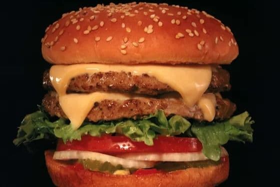 45. Homemade Beef Burger Combo