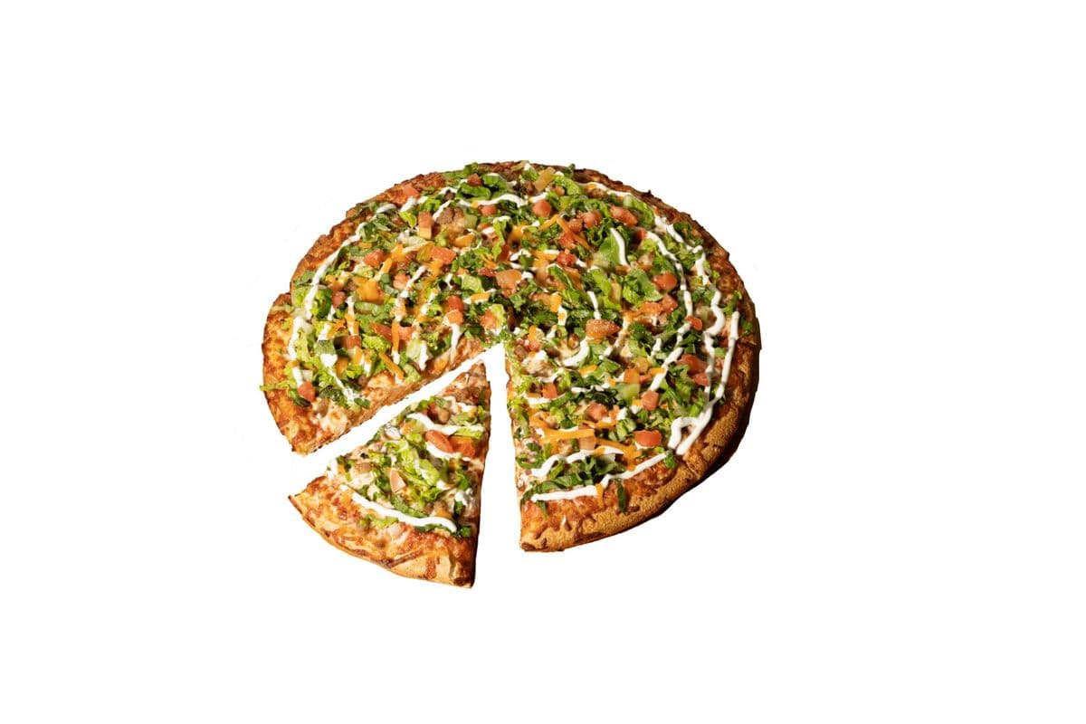 Small Mexican Taco Pizza