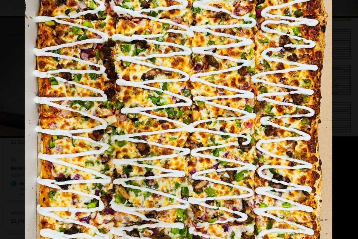 Build Your Own - Party Size Square Pizza