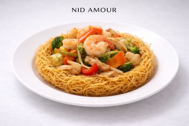 C4. Nid amour (Poulet ou Tofu/ Chicken or Tofu)