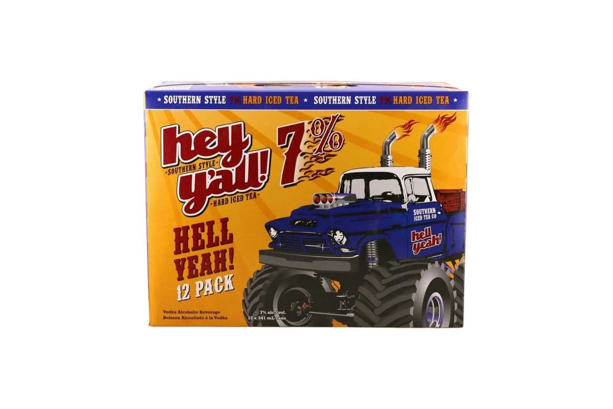 Hey Y'all 7% Pack (12 x 355mL Cans)
