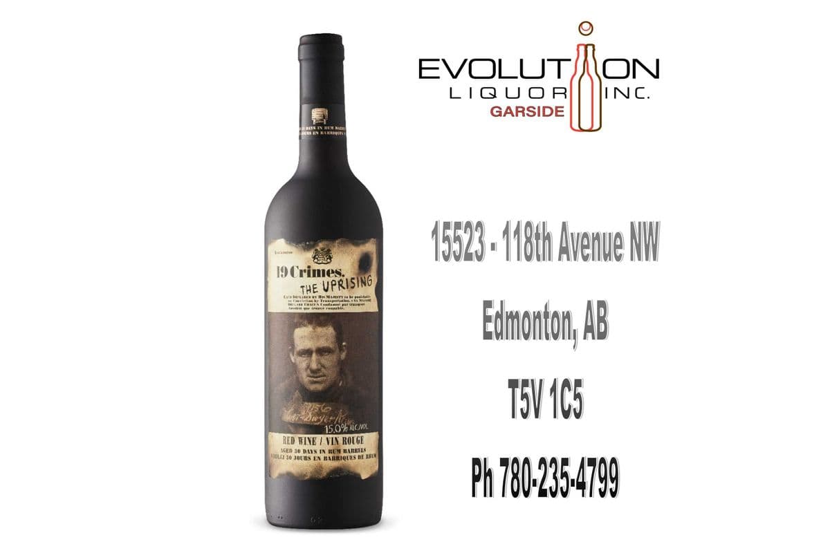 19 Crimes The Uprising Red Blend 0750G (1 x 750ml Glass Bottle)