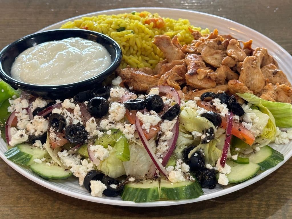 CHICKEN SHAWARMA PLATTER