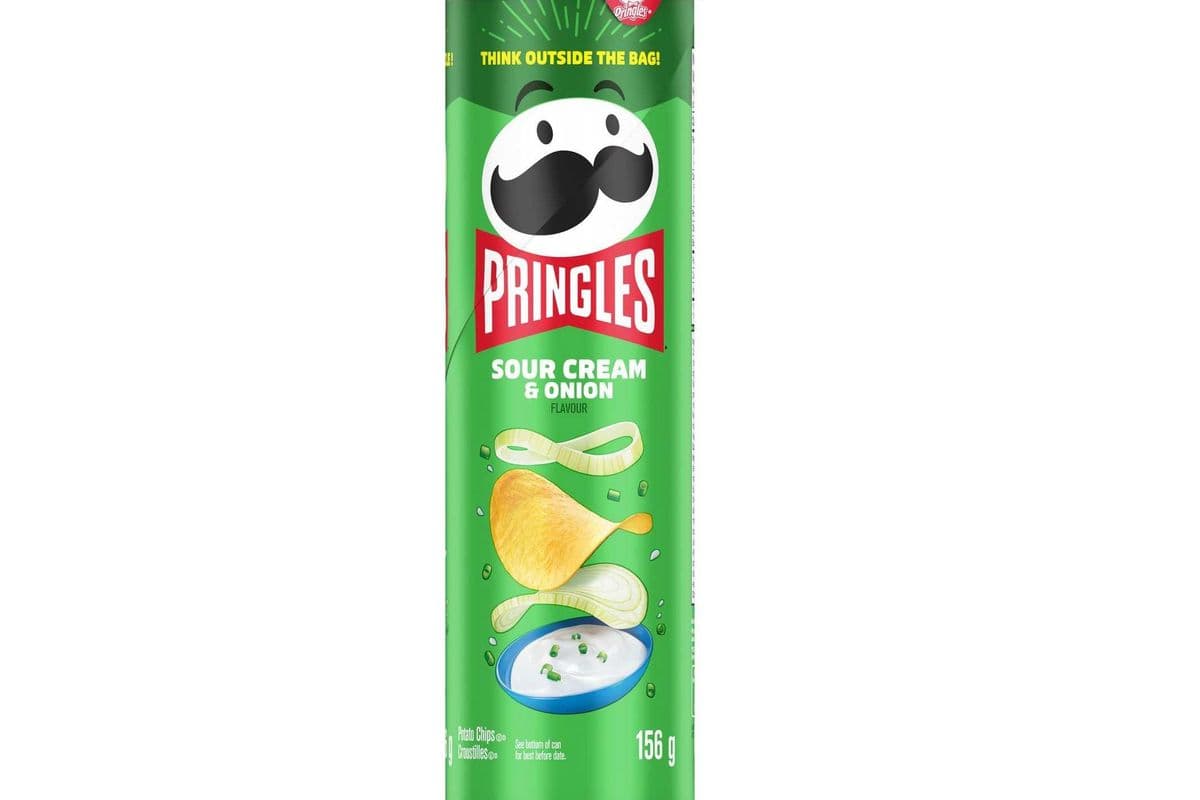 Pringles Sour Cream & Onion (156g)