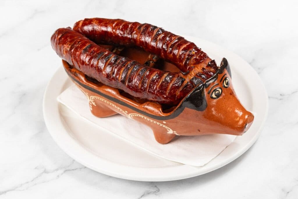 Grilled Portuguese Sausage Chourico