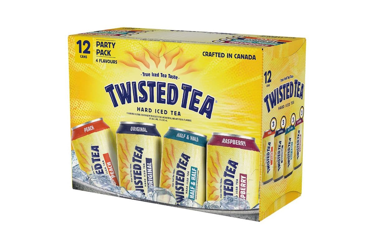 801540. Twisted Tea Variety (12 Cans) (1 x 12PC)