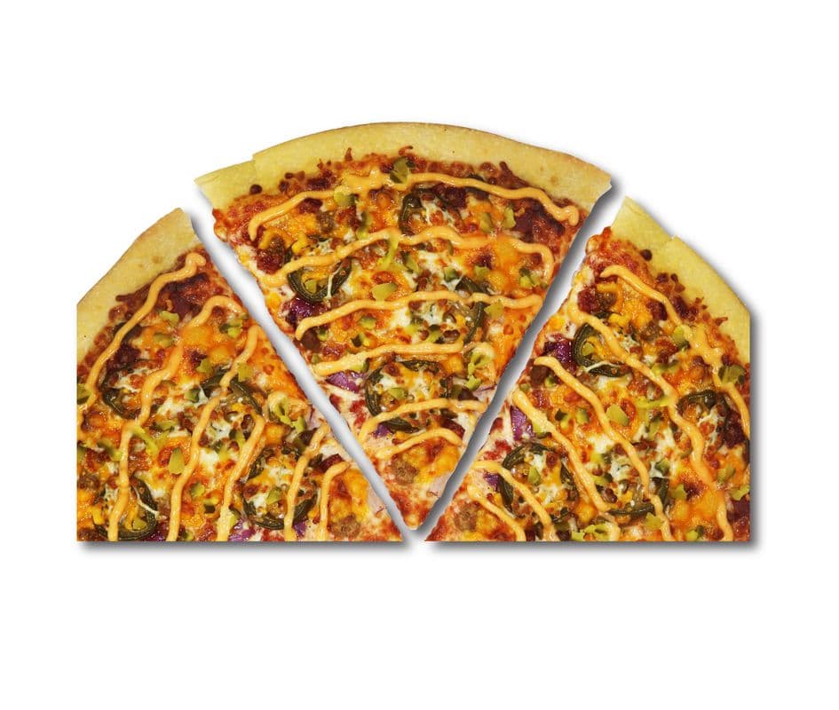 Extra Large Jalapeno Beef Burger Pizza
