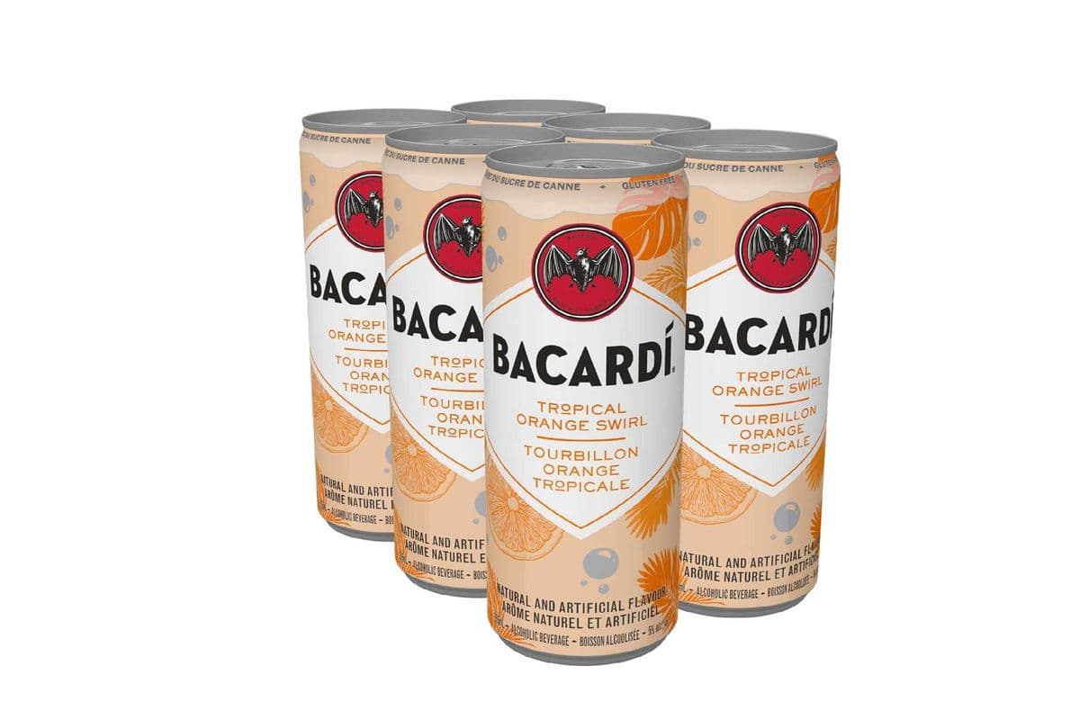 119447. BACARDI ORANGE SWIRL (6 x 355ML (CANS))