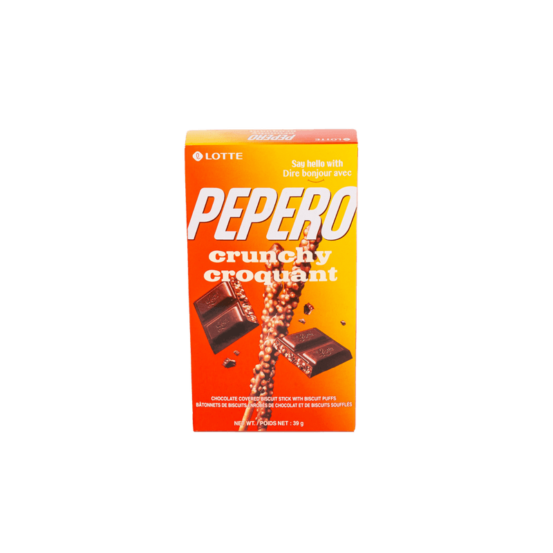 Pepero Chocolat et Biscuit soufflé