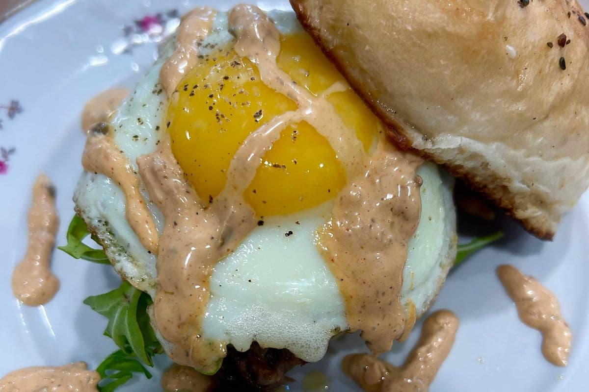 Duck Confit Breakfast Sandiwch