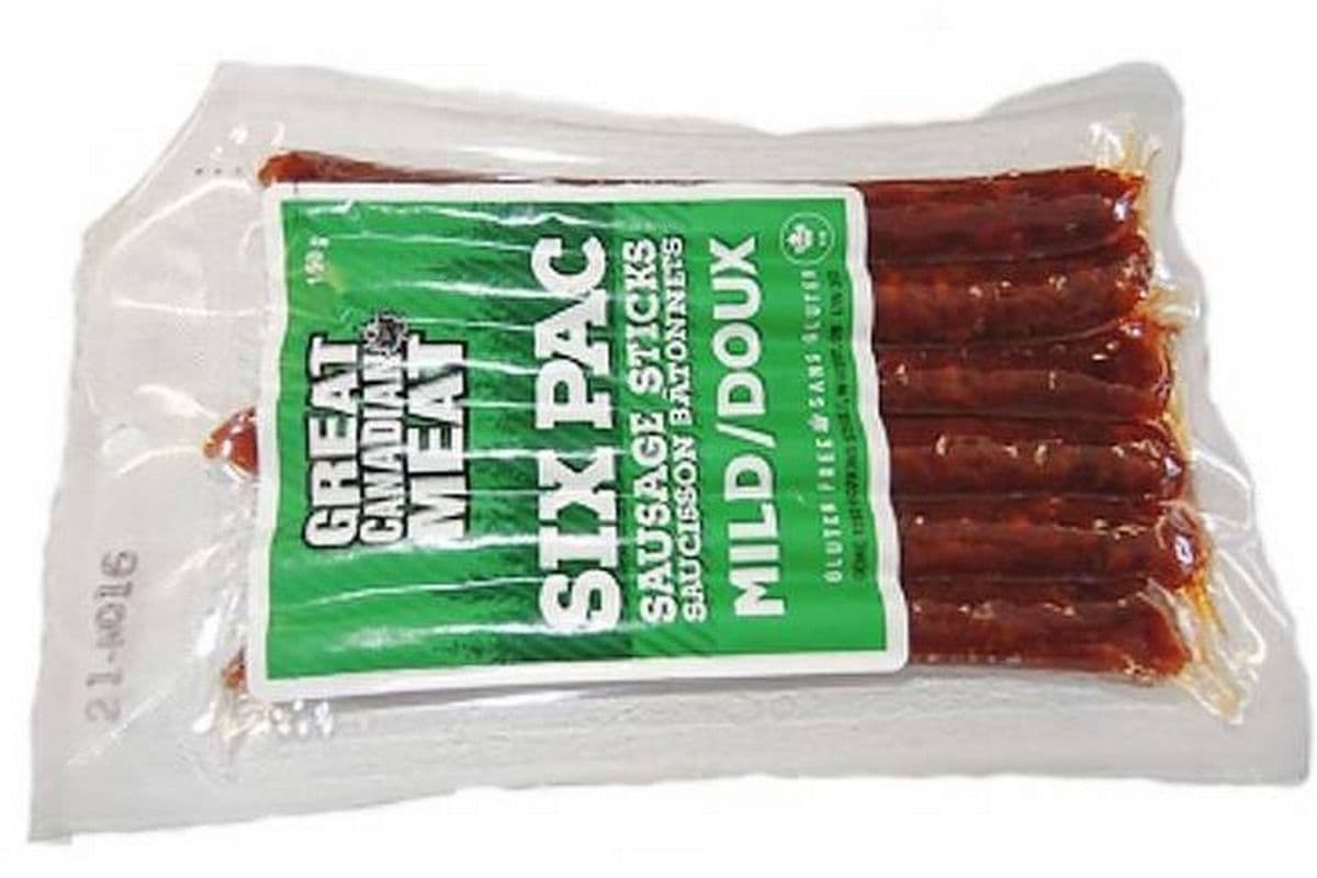 Great Canadian Meat - Sausage Sticks Mild (Six-Pack) (150 g)