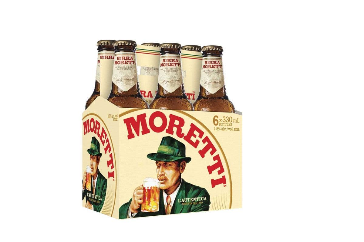 Birra Moretti (6 x 330 ml Bottles)