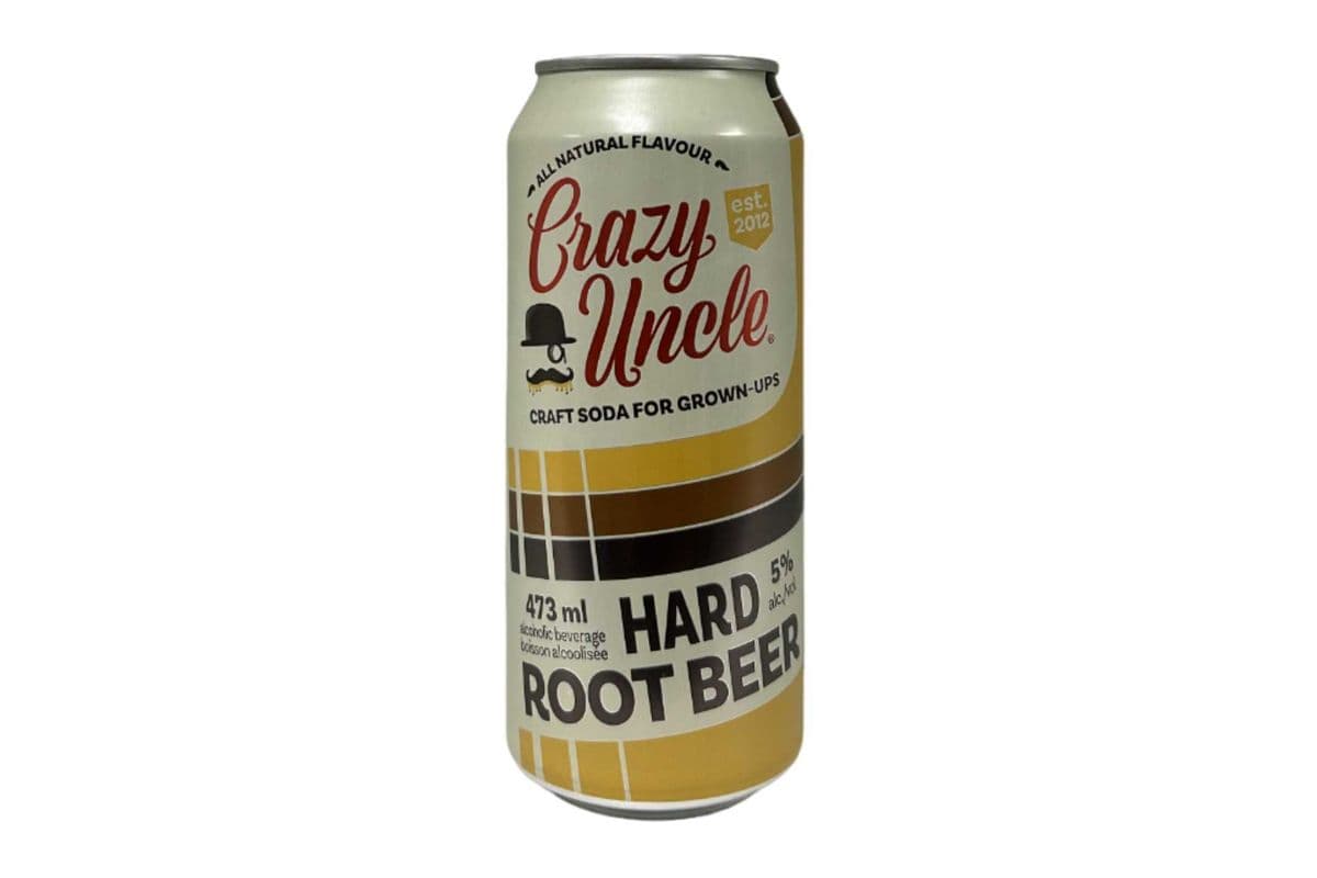 Crazy Uncle Hard Root Beer (1 x 473 ml Can)