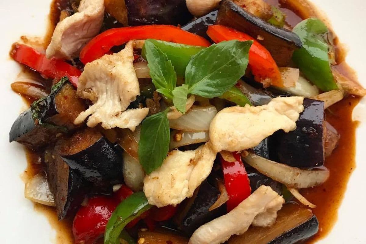 Pad Ma Kue (Eggplant)