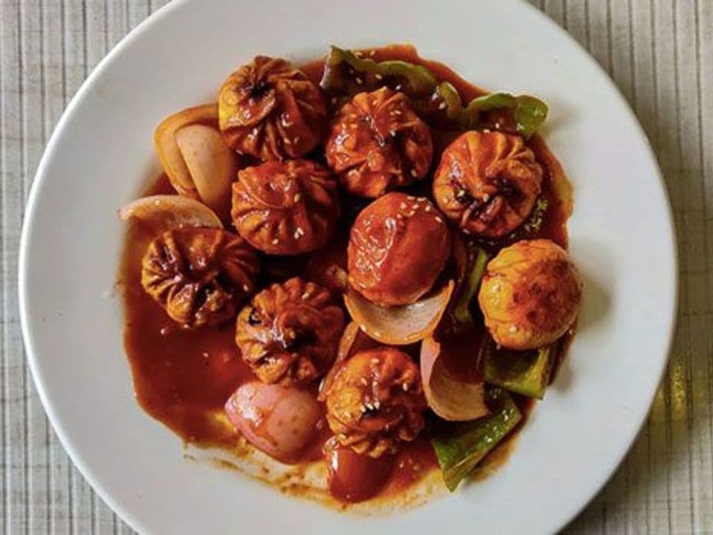 Veg Momos - Chilli