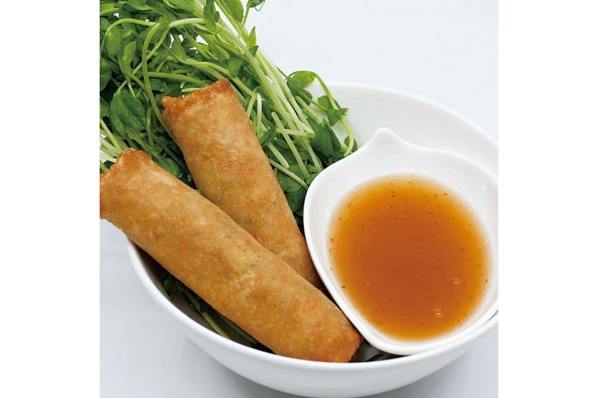 1. Deep-Fried Spring Rolls (2 pcs) 春卷