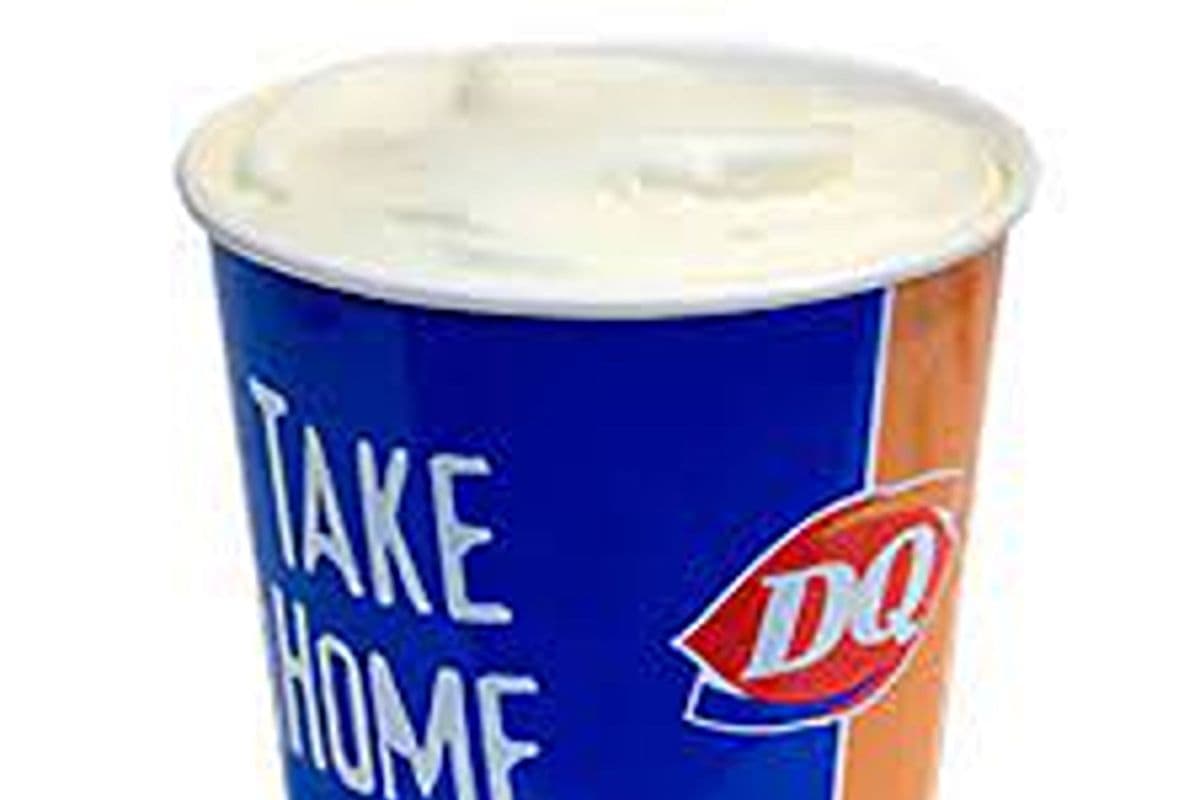 1L Vanilla Soft Serve Ice Cream