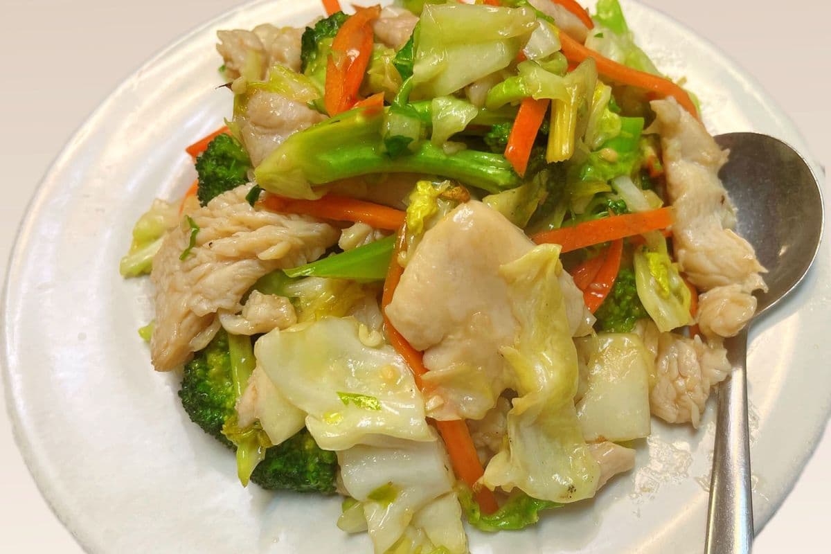 Chicken with Mixed Vegetable