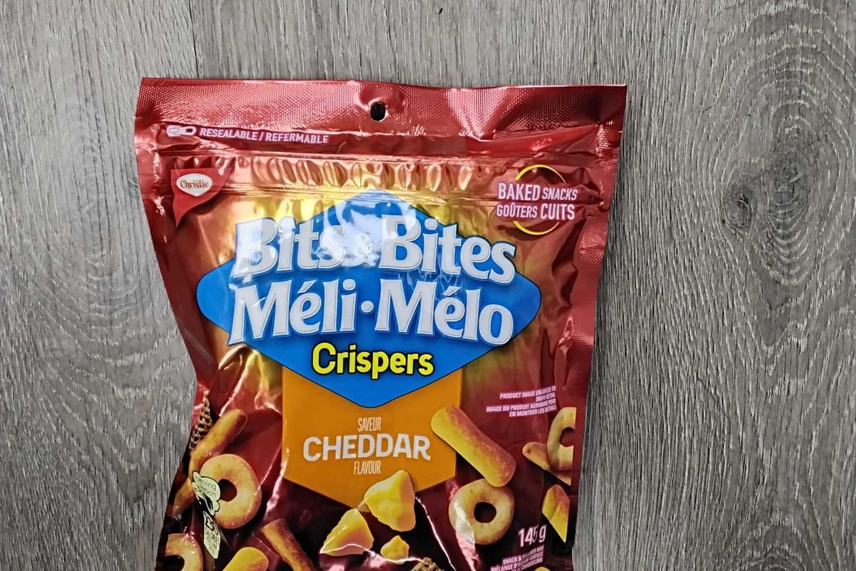 Bits & Bites crispers cheddar 145g