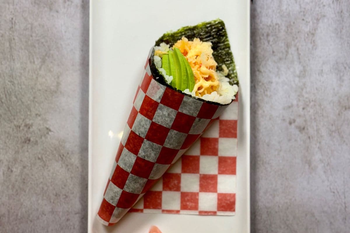 Spicy Crab Salad Handroll (1pc)