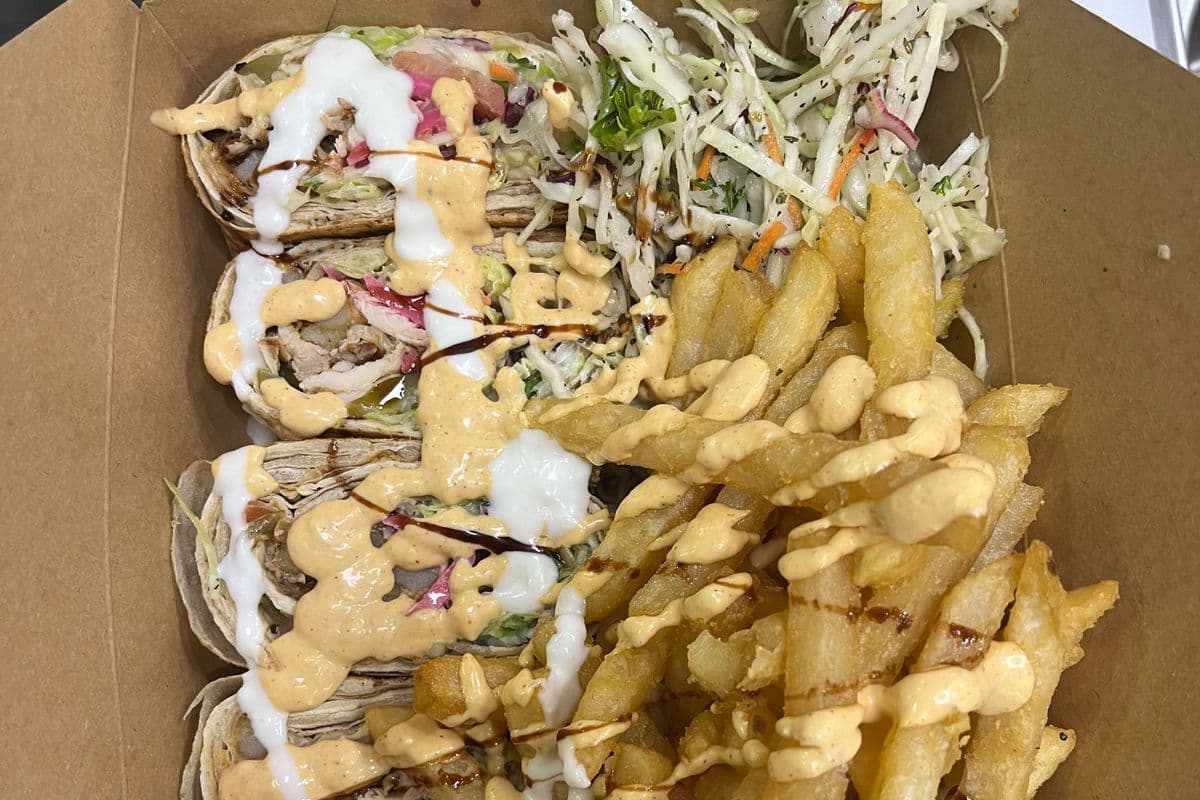 Chicken Shawarma Saj Box