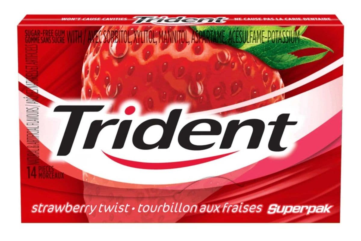 Trident Troubillons aux Fraises/Strawberry Twist