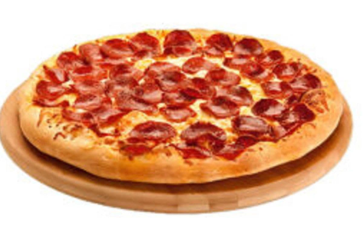 Twin Large Thin New York Pizzas