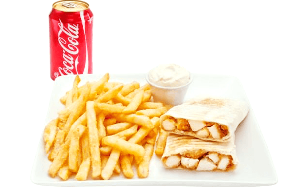 Trio wrap au poulet 10 bouchées / Trio Chicken Wrap 10 Bites