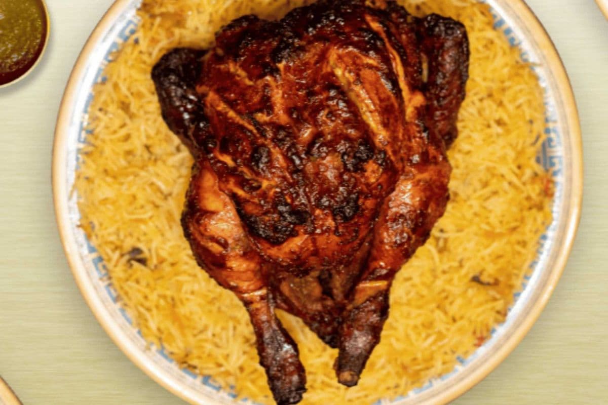 Grilled Chicken Rice Platter