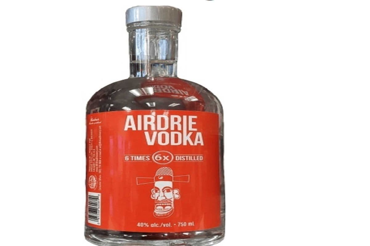 Airdrie Vodka (1 x 750 ml Bottle)