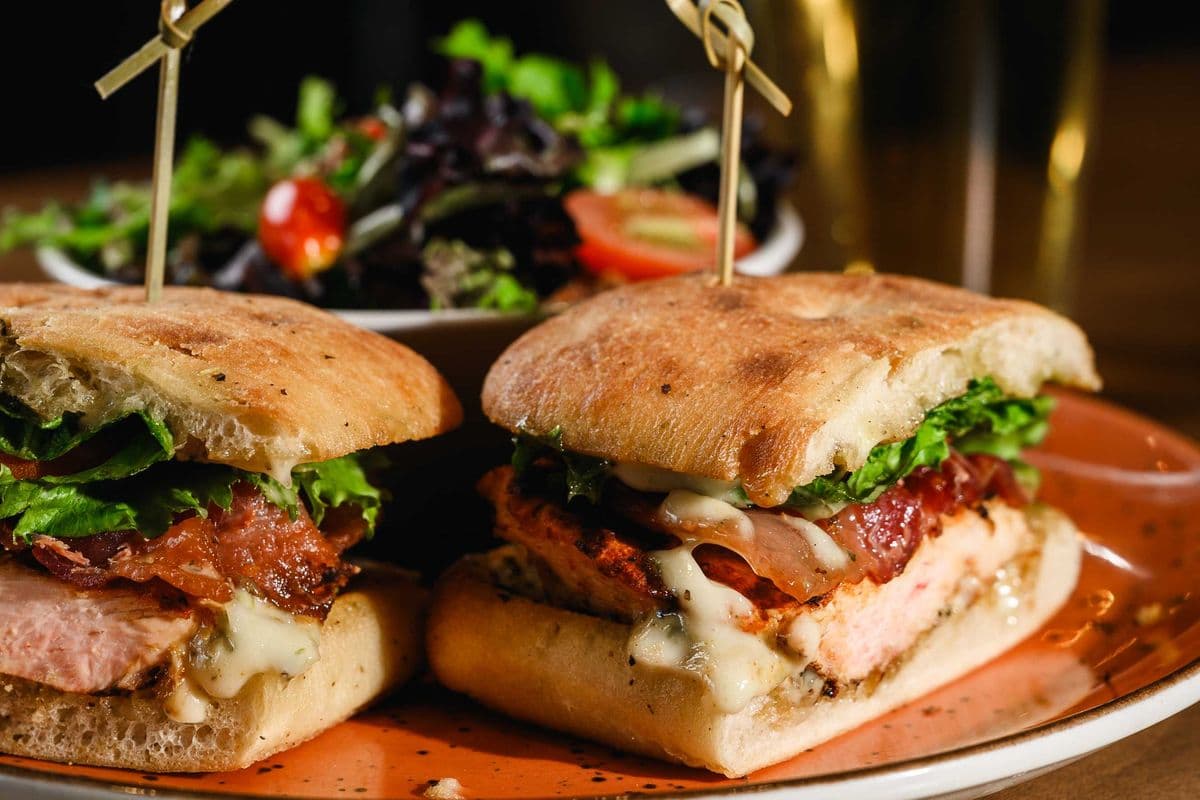 Cajun Chicken Club Sandwich