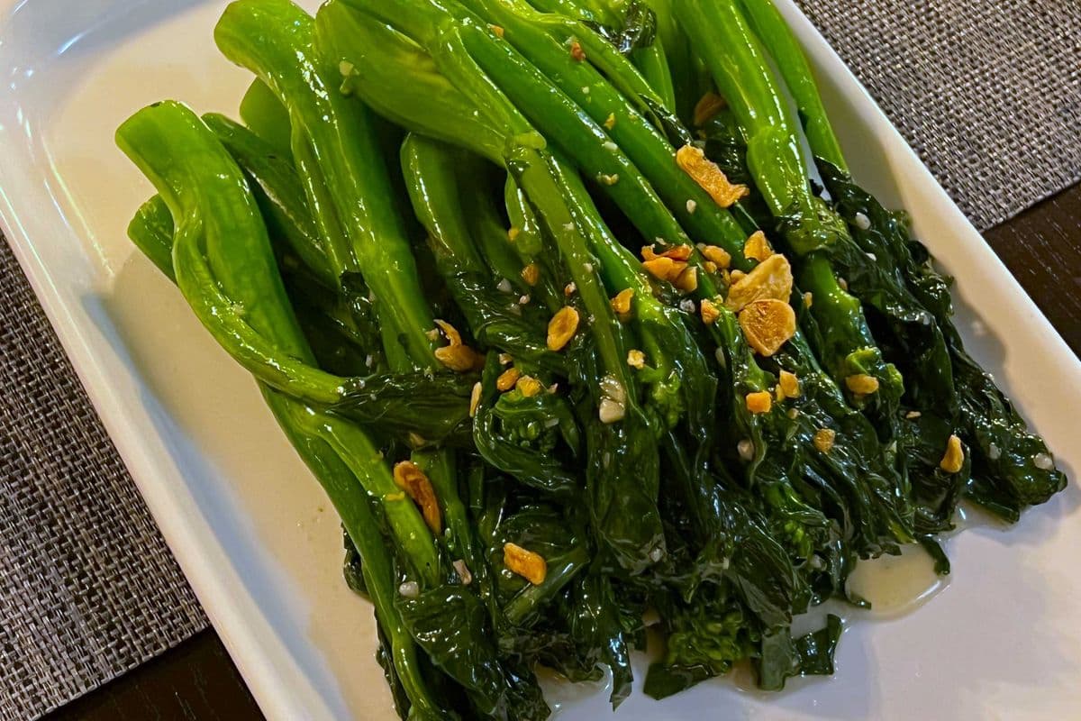 804. Chinese Broccoli Stir Fry with Garlic Sauce