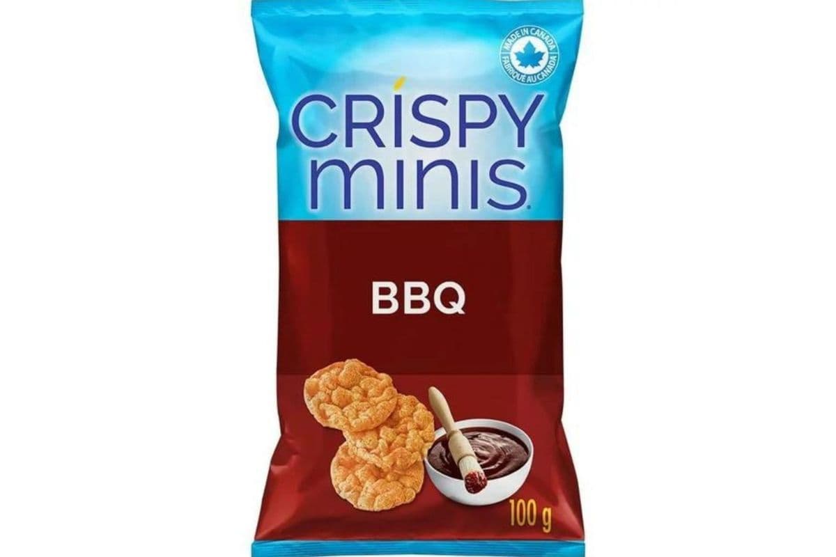 Quaker Crispy Minis BBQ Brown Rice Chips (100g)