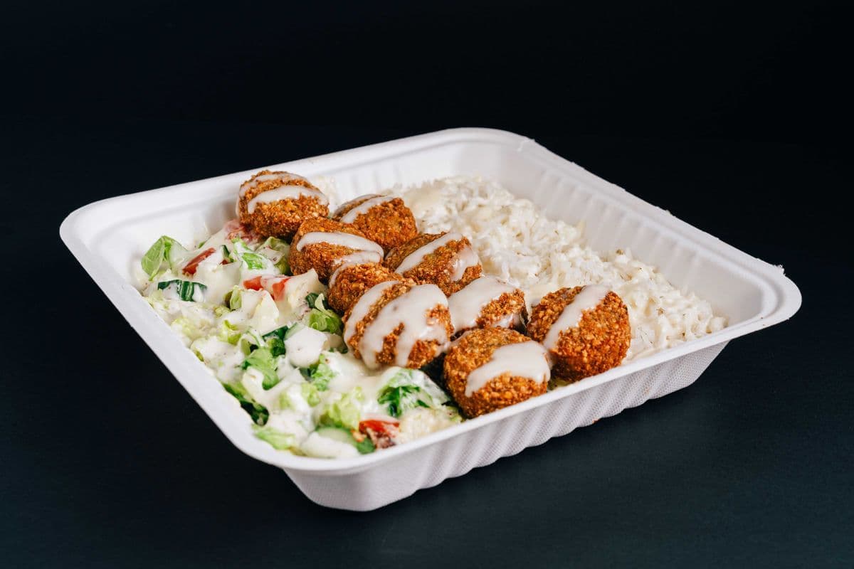 Vegetable Falafel Platter