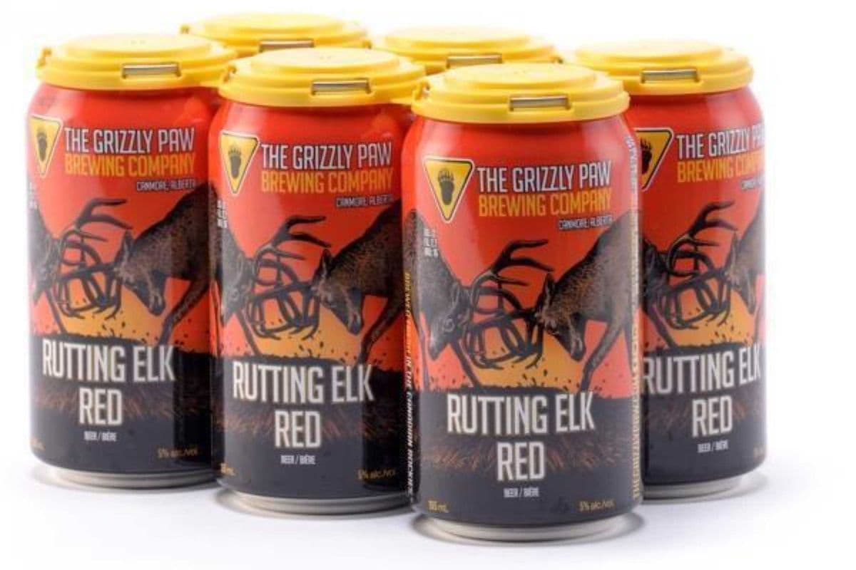 Grizzly Paw Rutting Elk Red (6 x 355 ml Cans)