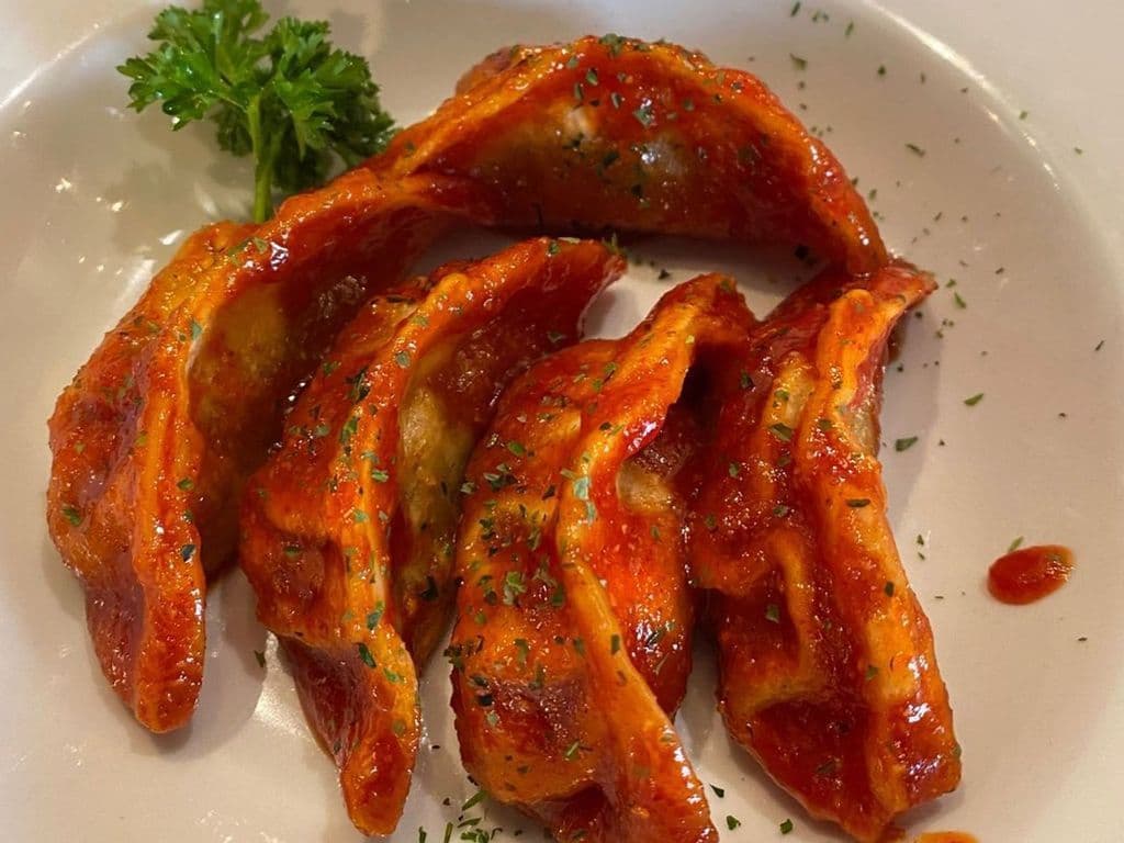 Spicy pork Gyoza (Deep Fried) (5pcs)