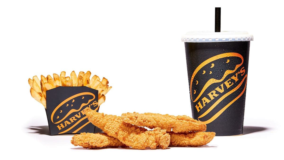 Chicken Strips Combo (4 Pieces) 700-1100 cals