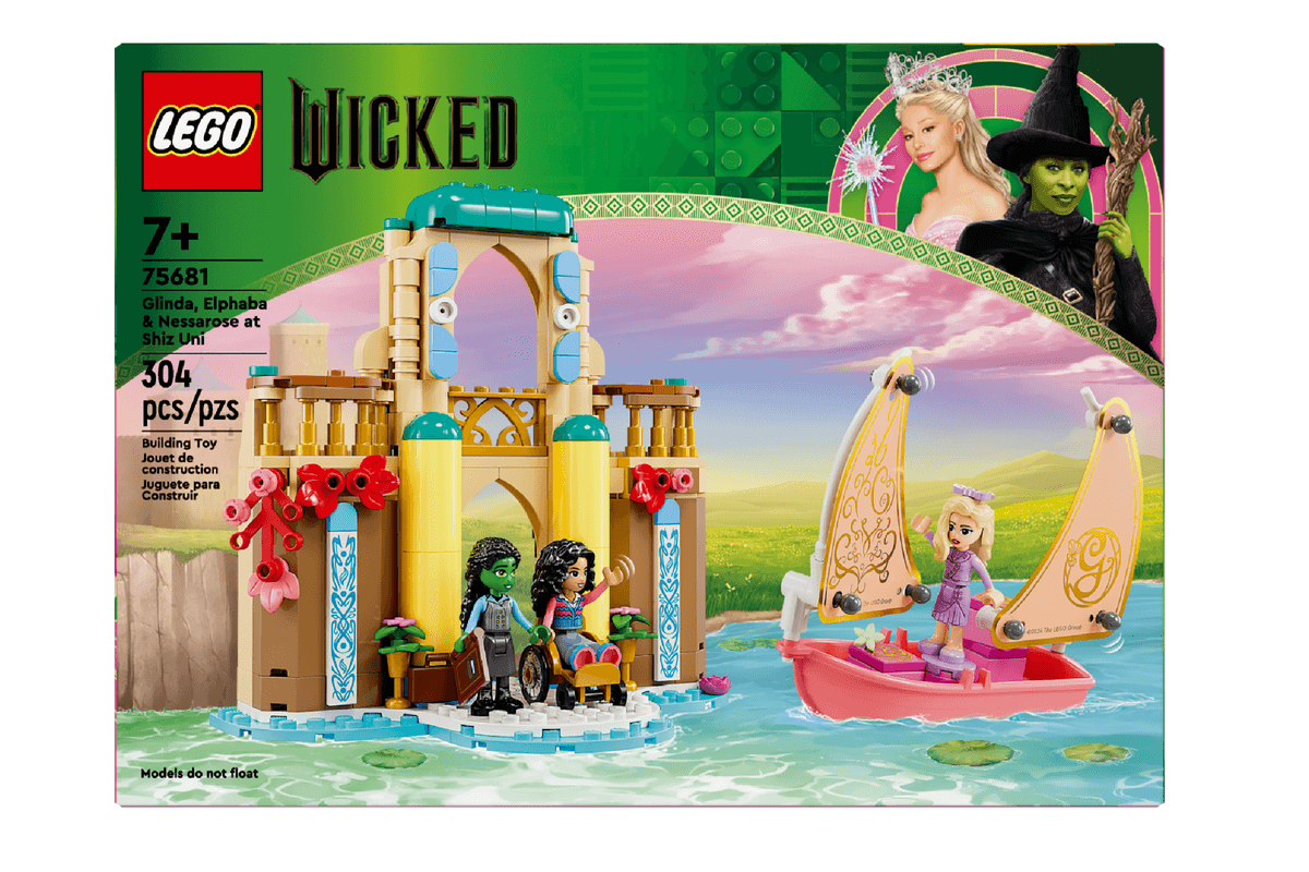LEGO Glinda, Elphaba & Nessarose at Shiz University (75681)