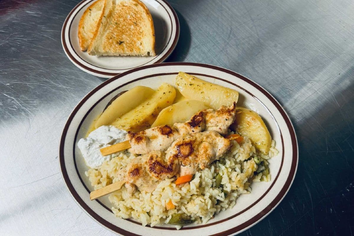 Chicken Souvlaki (2 Skewers)