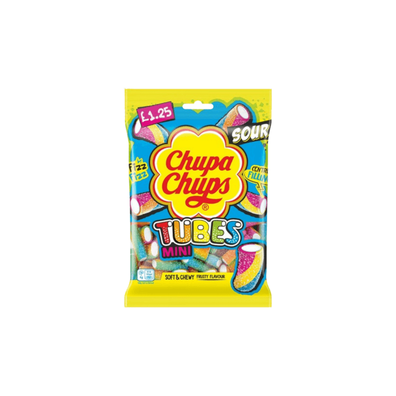 Chupa Chups Mini Tubes - UK (120g)