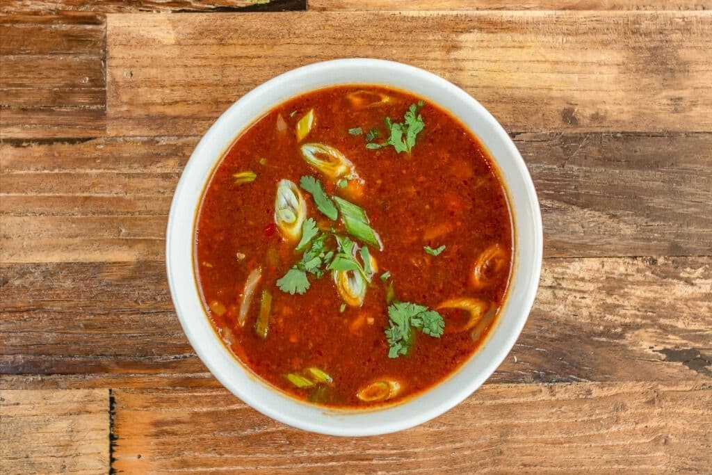 Hot and Sour Chicken Soup