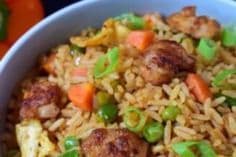 Chicken Fried Rice - Indo-Chinese