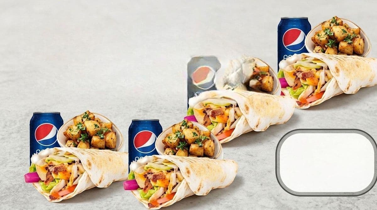 4 Pita Libanais Trio au Choix