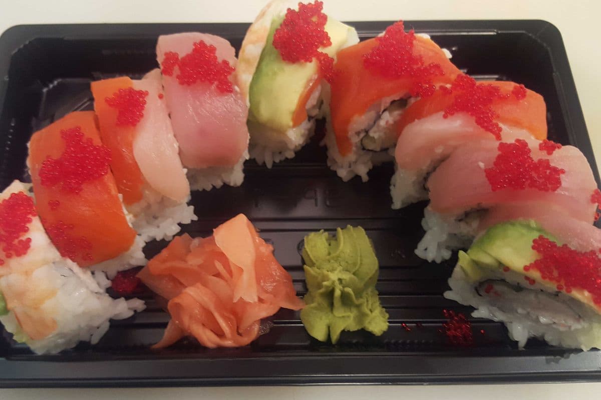 Rainbow Cali Roll