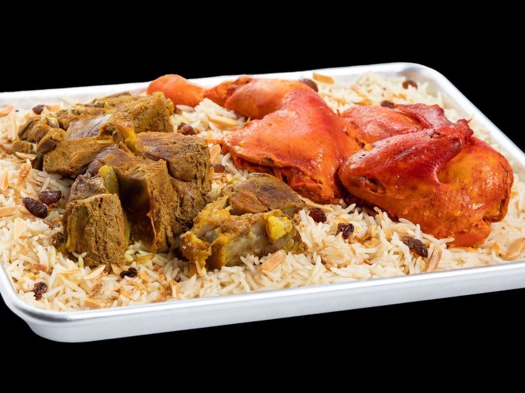 Double Mix Mandi Lamb & Chicken