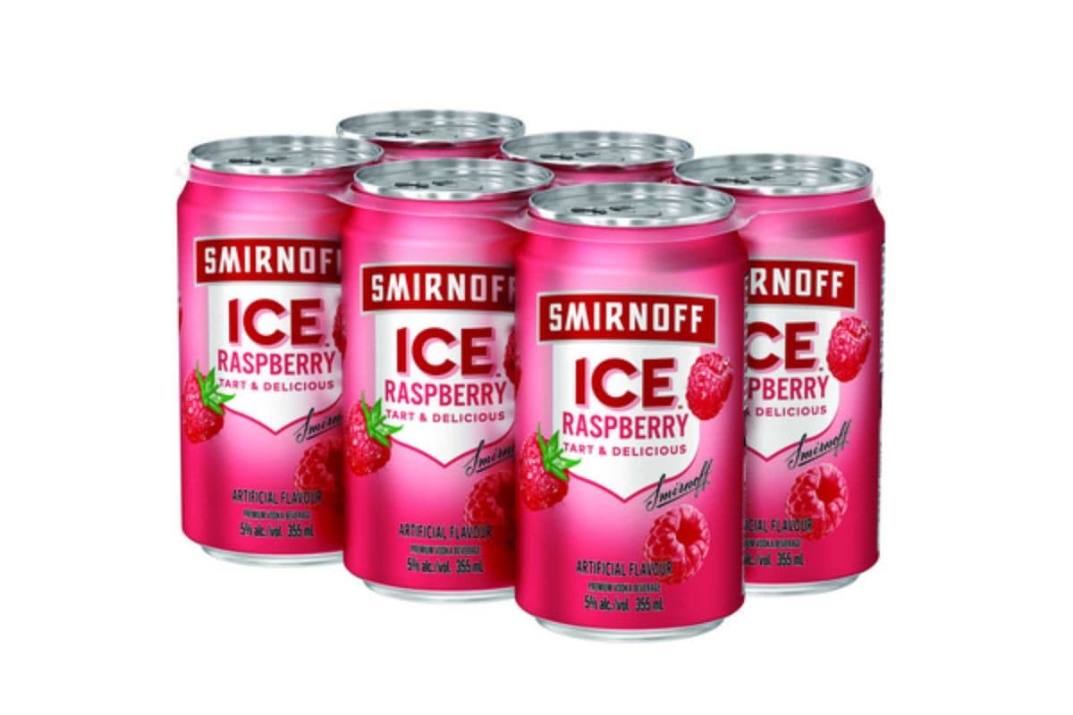 Smirnoff Ice Raspberry (6 x 355 ml)
