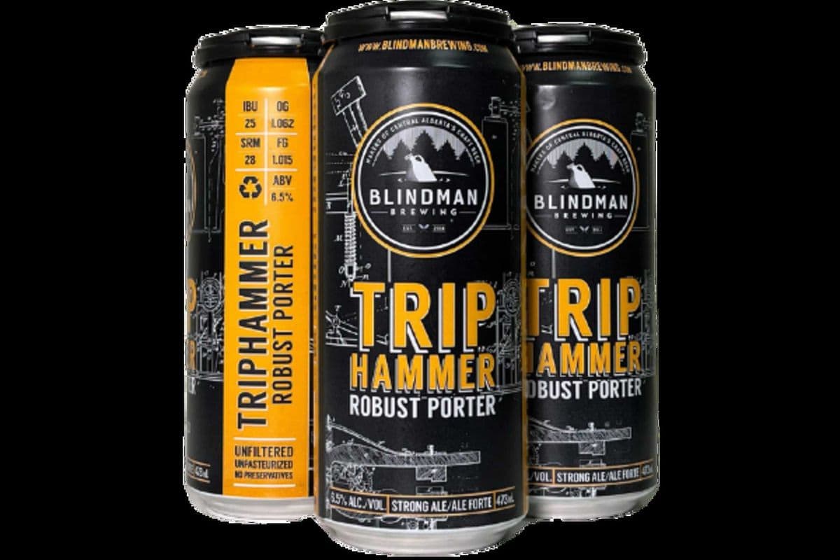 BLINDMAN TRIPHAMMER ROBUST PORTER 473mL 4PC (1 x 4PC)