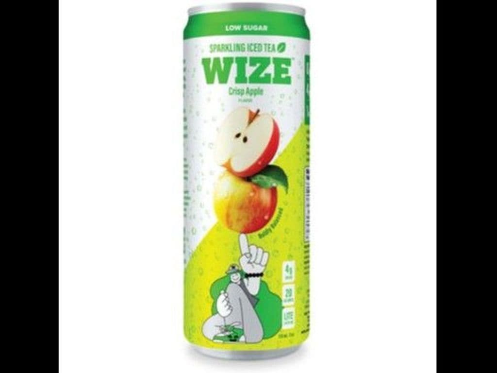 Wize Apple Sparkling Iced Tea